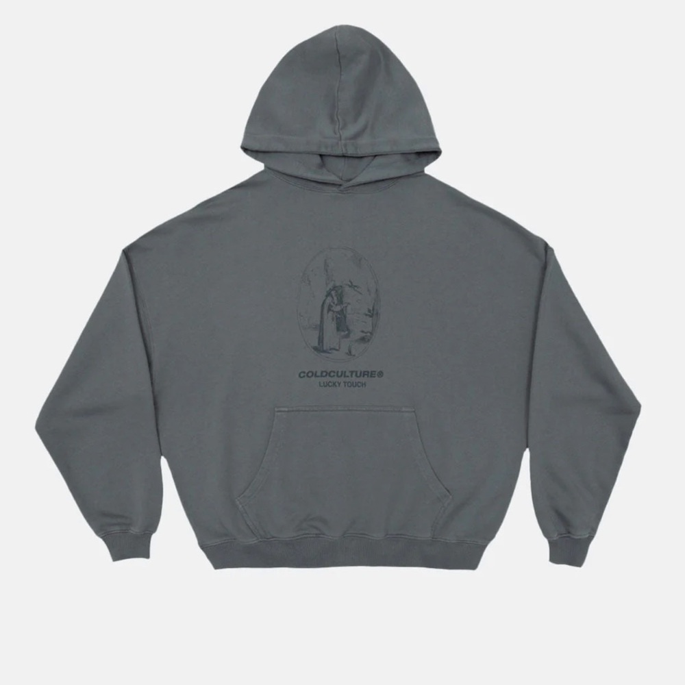 SAINT PATRICK HOODIE MEDIUM BLUE